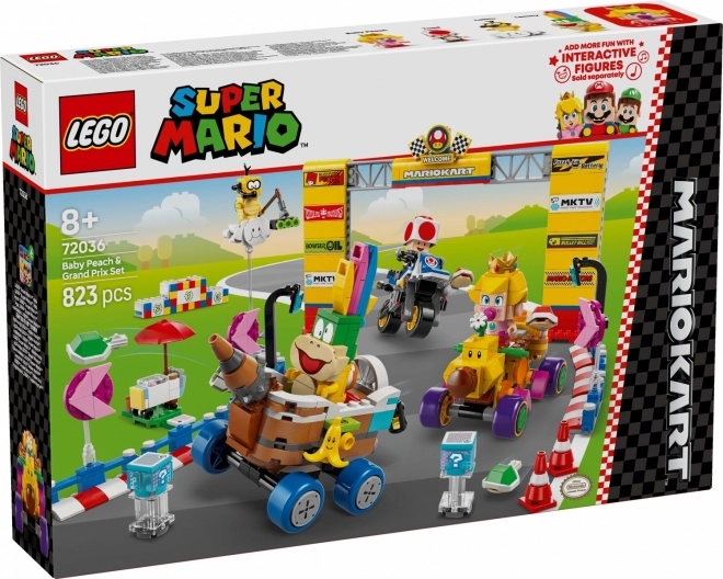 Lego Super Mario Mario Kart: Baby Peach und Grand Prix Set