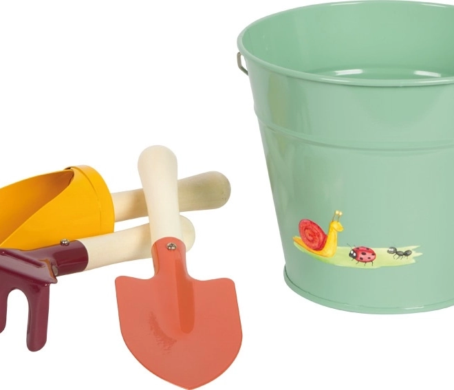 Kindergartenwerkzeug-Set mit Eimer Tiny Garden