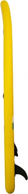 Gelbes aufblasbares SUP-Paddleboard 350 cm mit Sitz und Zubehör