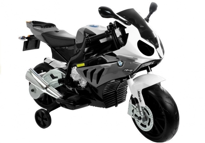 Elektrisches Kinder-Motorrad BMW S1000RR Silber