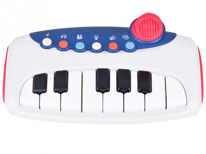 Interaktives Musikalisches Keyboard mit Mikrofon für Kinder