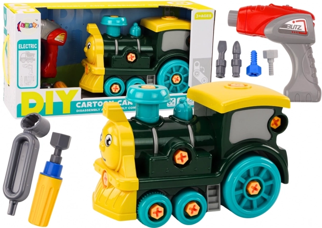 DIY Aufbaulokomotive für Kinder - Grün