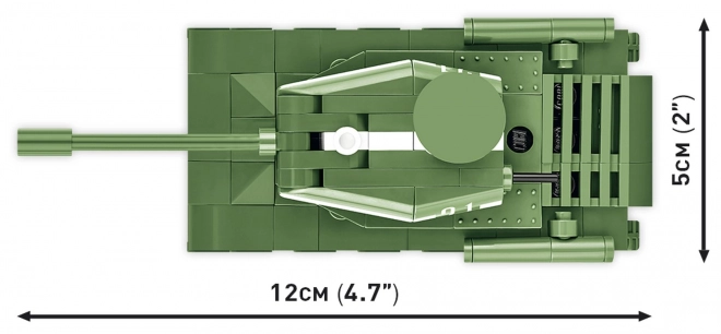 Bausatz Panzer IS-2 130 Teile