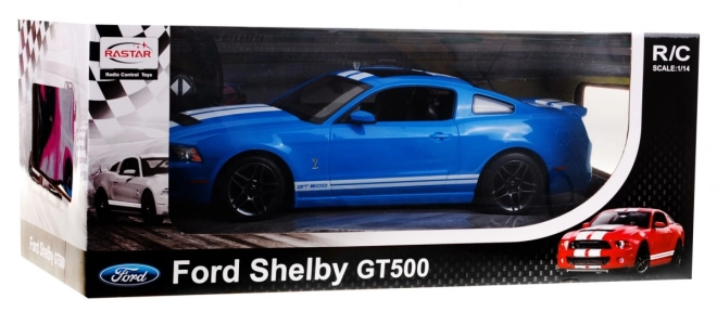 Ford Shelby Mustang GT500 Rot Ferngesteuertes Auto Modell 1:14 – blau