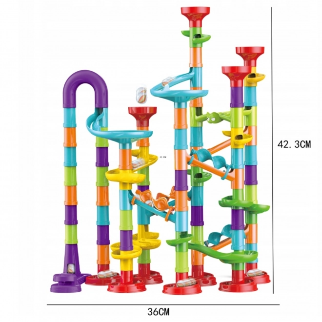 Woopie Kugelbahn Spiralset 113 Teile
