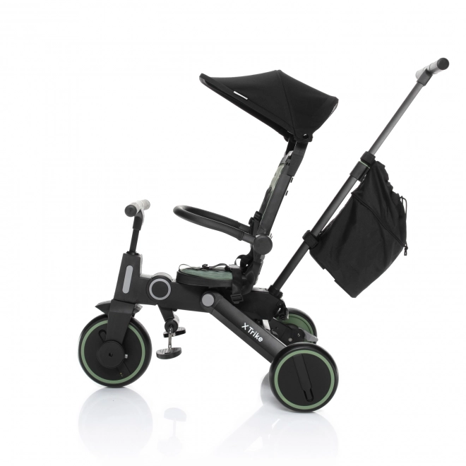 Multifunktionales Dreirad 7-in-1 X Trike in District Green