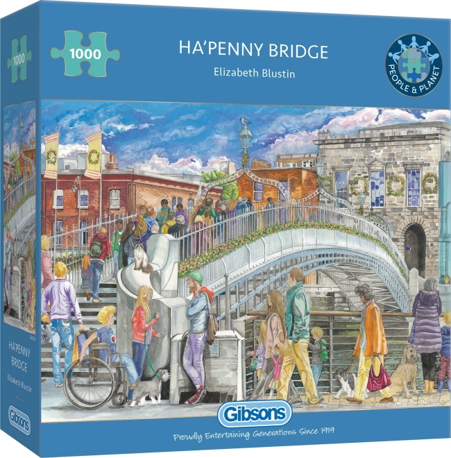 Gibsons Puzzle - Most Ha'penny
