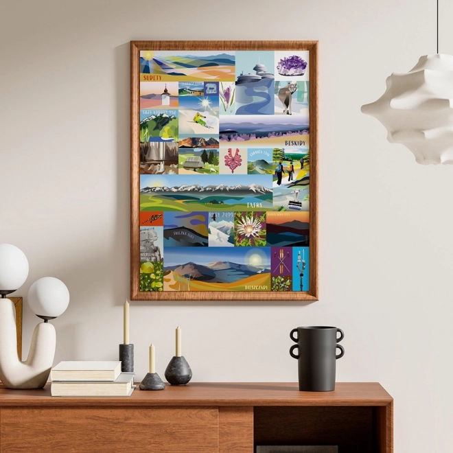 Puzzle Puzzlove Polnische Berge 1000 Teile