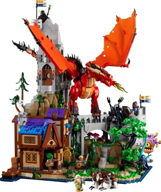 Lego Ideen Dungeons & Dragons Die Geschichte des Roten Drachen