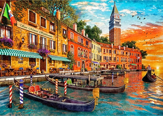 Puzzle San Marco Sonnenuntergang 1000 Teile