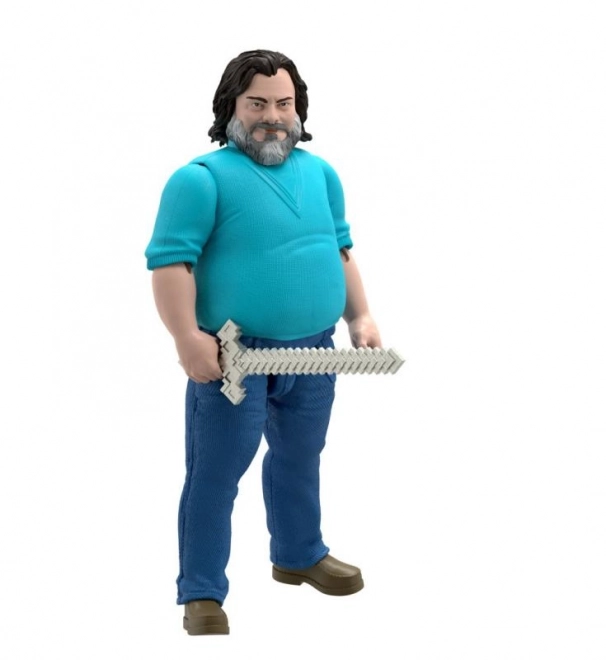 Filmfigur aus Minecraft groß