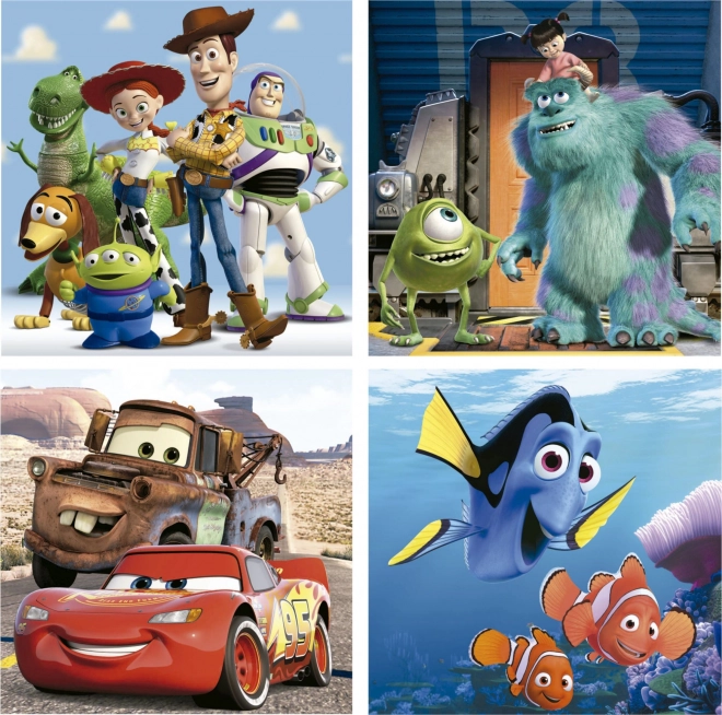 Educa Puzzle Disney Pixar 4-in-1