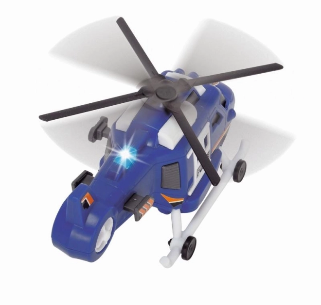 Polizei Hubschrauber mit Licht und Sound 18 cm