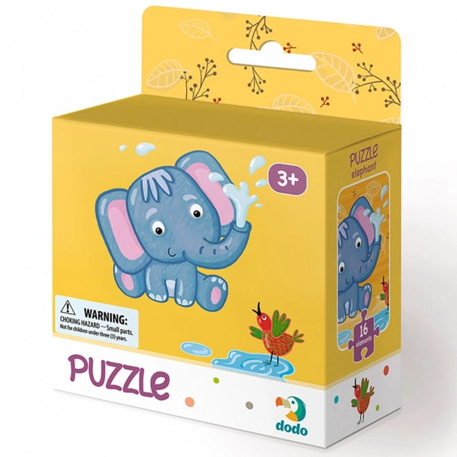 DODO Puzzle Elefant 16 Teile