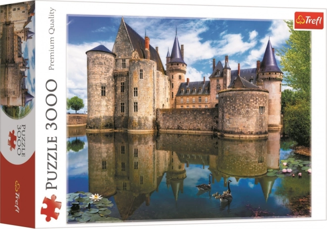 Puzzle 3000 Teile Schloss Sully-sur-Loire Frankreich