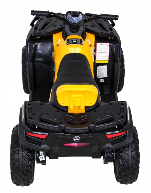 Quad XT-Speed für Kinder Gelb + 4x4 + EVA + langsamer Start + Radio MP3 + LED-Diode