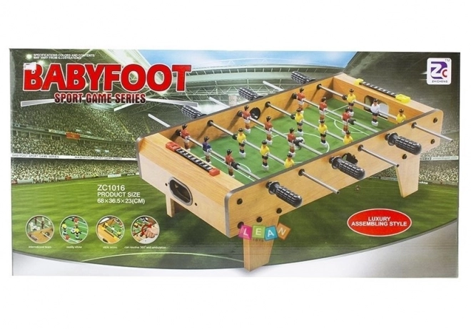 Großer Tischkicker 70 cm - Fußball