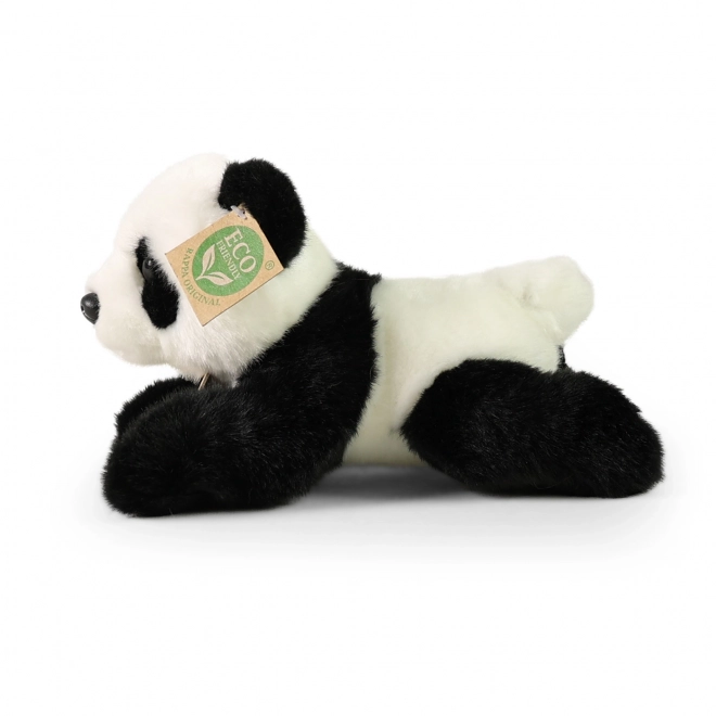 Liegende plüschpanda 20 cm aus Eco-Freundlichen Materialien