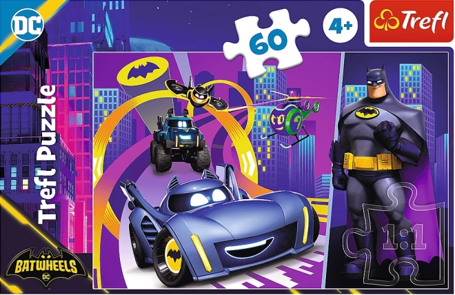 Puzzle Batman und Batwheels 60 Teile