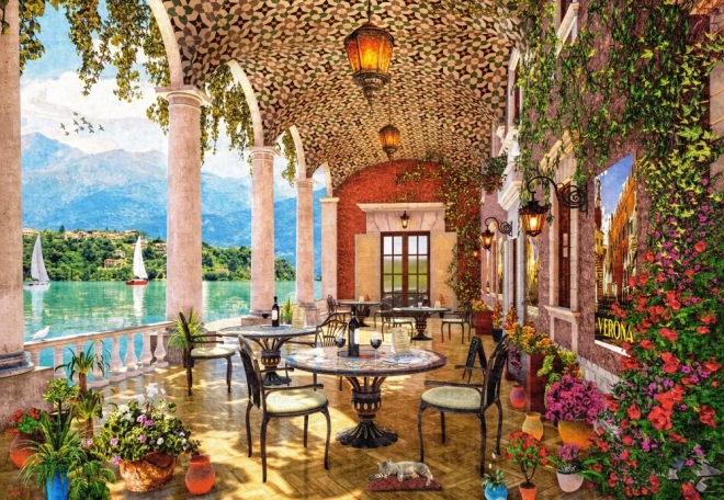 Castorland Puzzle Terrasse am See 1500 Teile