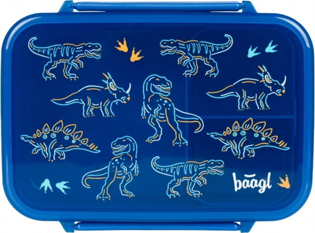 BAAGL Snackbox mit Fächern Dino