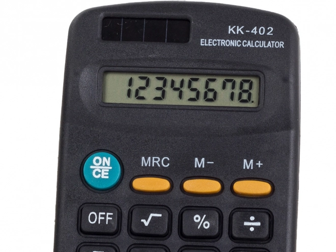 Taschenrechner mit 8-stelligem Display und Dual-Power