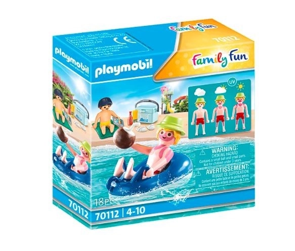 Playmobil Family Fun Urlauber mit Schwimmring