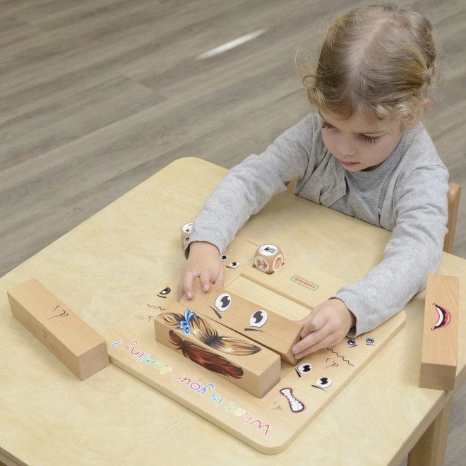 Lernspiel Emotionen von Masterkidz - Montessori Holzspiel