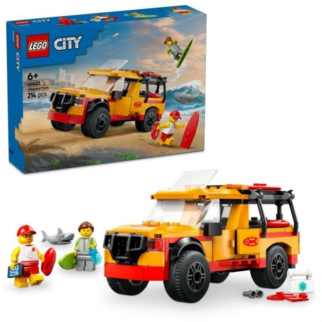 Lego City Rettungswagen am Strand