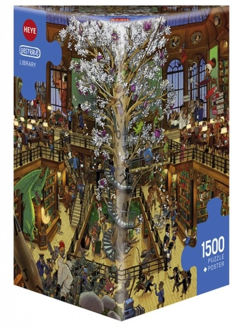 Heye Puzzle Bibliothek 1500 Teile