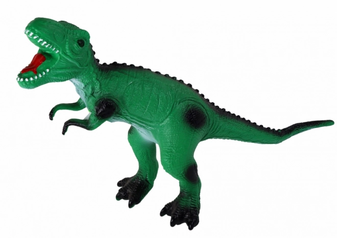 Große Dinosaurier-Figur T-Rex mit Ton Grün