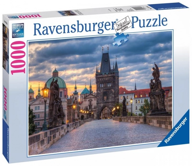 Prag: Spaziergang über die Karlsbrücke Puzzle 1000 Teile