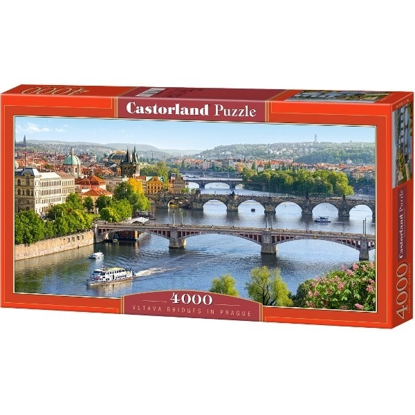 Puzzle Vltava Brücken in Prag