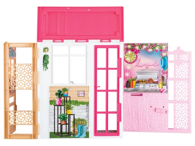 Barbie Puppenhaus mit Puppe und Welpe Spielset