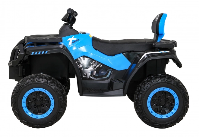 Quad XT-Speed für Kinder Blau + 4x4 + EVA + Langsamer Start + MP3-Radio + LED-Diode