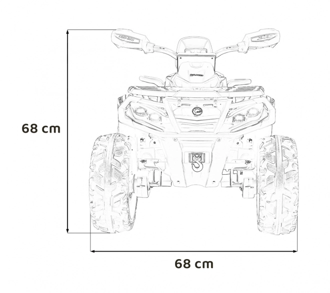 Rosa Can-Am Outlander ATV Quad