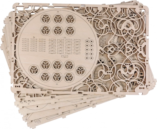 Mechanisches Bild - Holz-3D-Puzzle