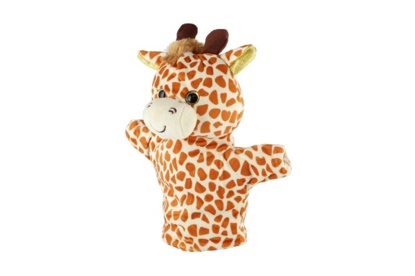 Plüsch-Handpuppe Zootier 24cm