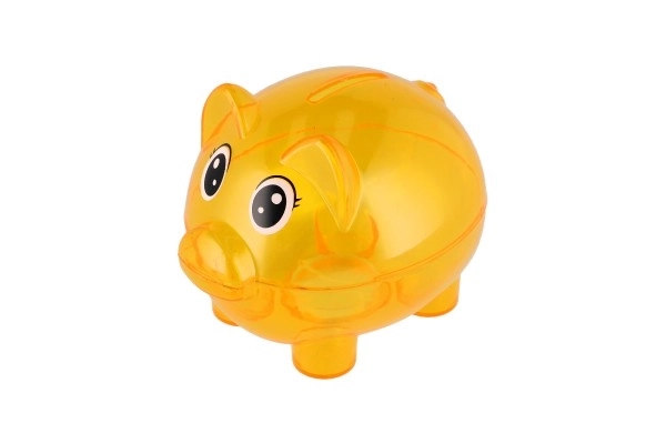 Sparschwein Transparent 10cm Mischdesign