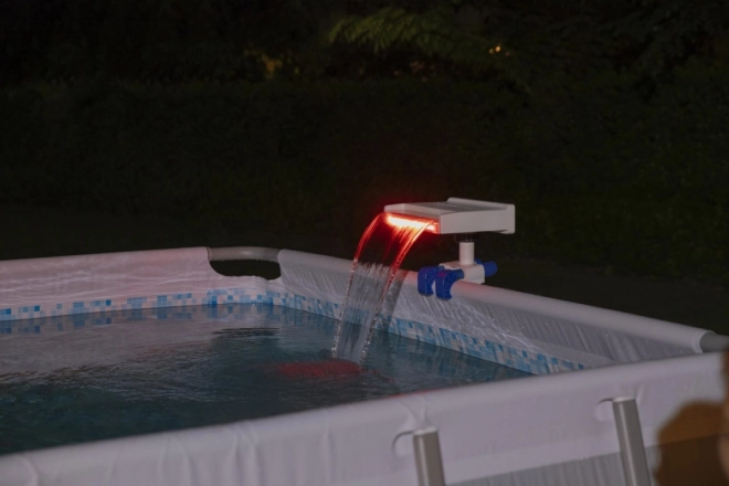 LED-Wasserfontäne mit Beleuchtung für Gartenpools von Bestway