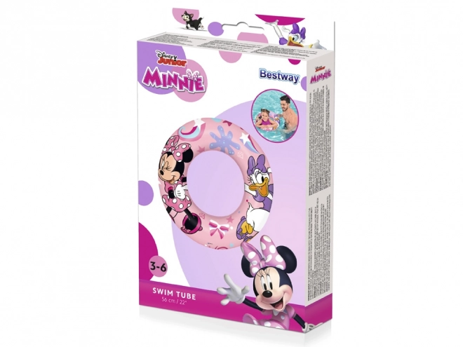 Aufblasbarer Schwimmreifen für Kinder mit Minnie-Muster