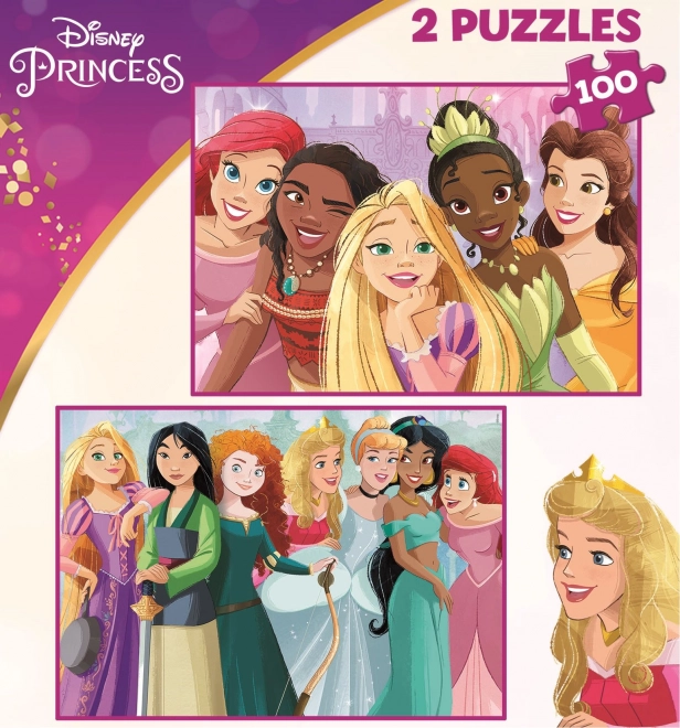 Educa Puzzle Disney Prinzessinnen 2x100 Teile