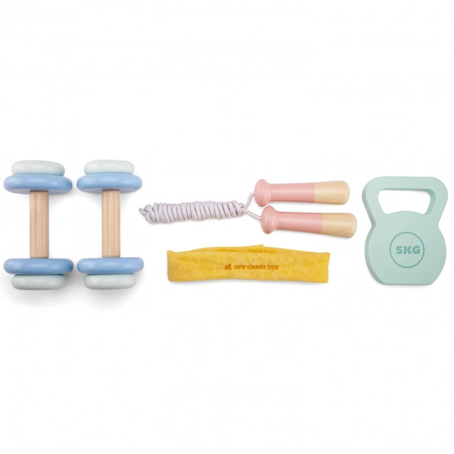 Holz Fitness Set für Kinder