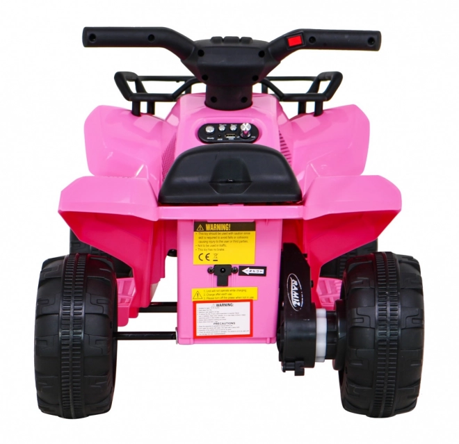 Elektrisches Kinderquad Storm Rosa mit MP3, USB und LED