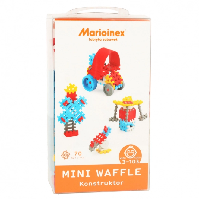 Konstruktionsspielzeug Mini-Waffeln Jungen 70 Stück