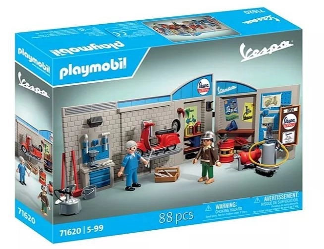 Vespa-Garage der 60er Jahre von PLAYMOBIL