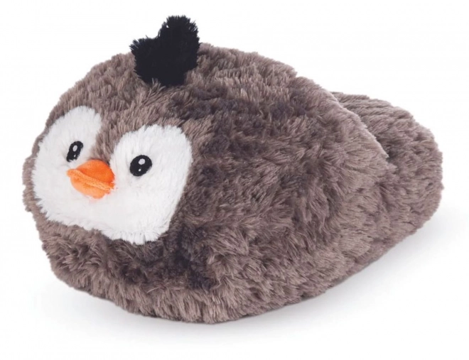 Warmer Kuscheltier-Pantoffel Pinguin