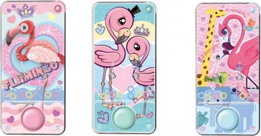 Wasserspiel mit Flamingo für Kinder