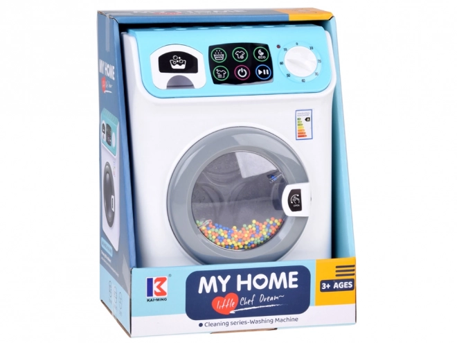 Automatische Waschmaschine mit Touchpanel und Schleudergeräusch