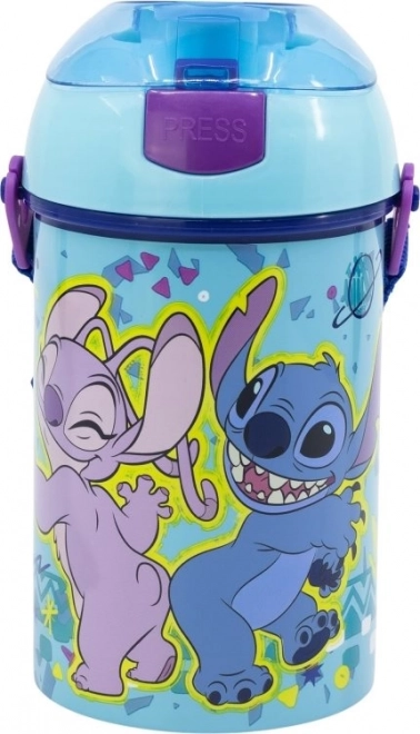 Kinderflasche mit Tragegurt Stitch 450 ml